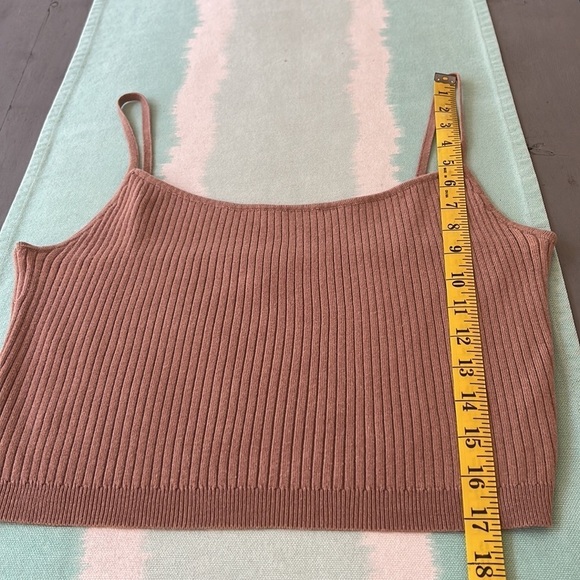 L.A. Hearts Ribbed Cropped Cami Tank Top - Picture 8 of 8